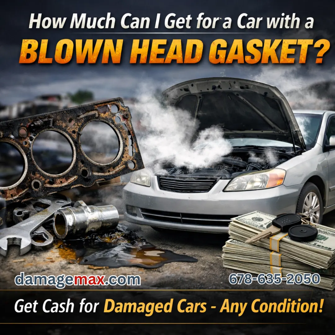 DamageMAX - How Much Can I Get for a Car with a Blown Head Gasket? DamageMAX - How Much Can I Get for a Car with a Blown Head Gasket?