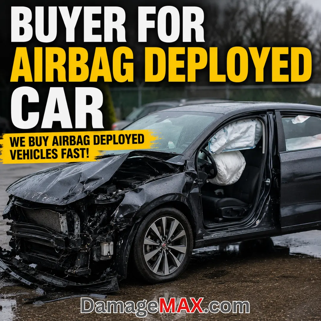 DamageMAX - Buyer For Airbag Deployed Car DamageMAX - Buyer For Airbag Deployed Car
