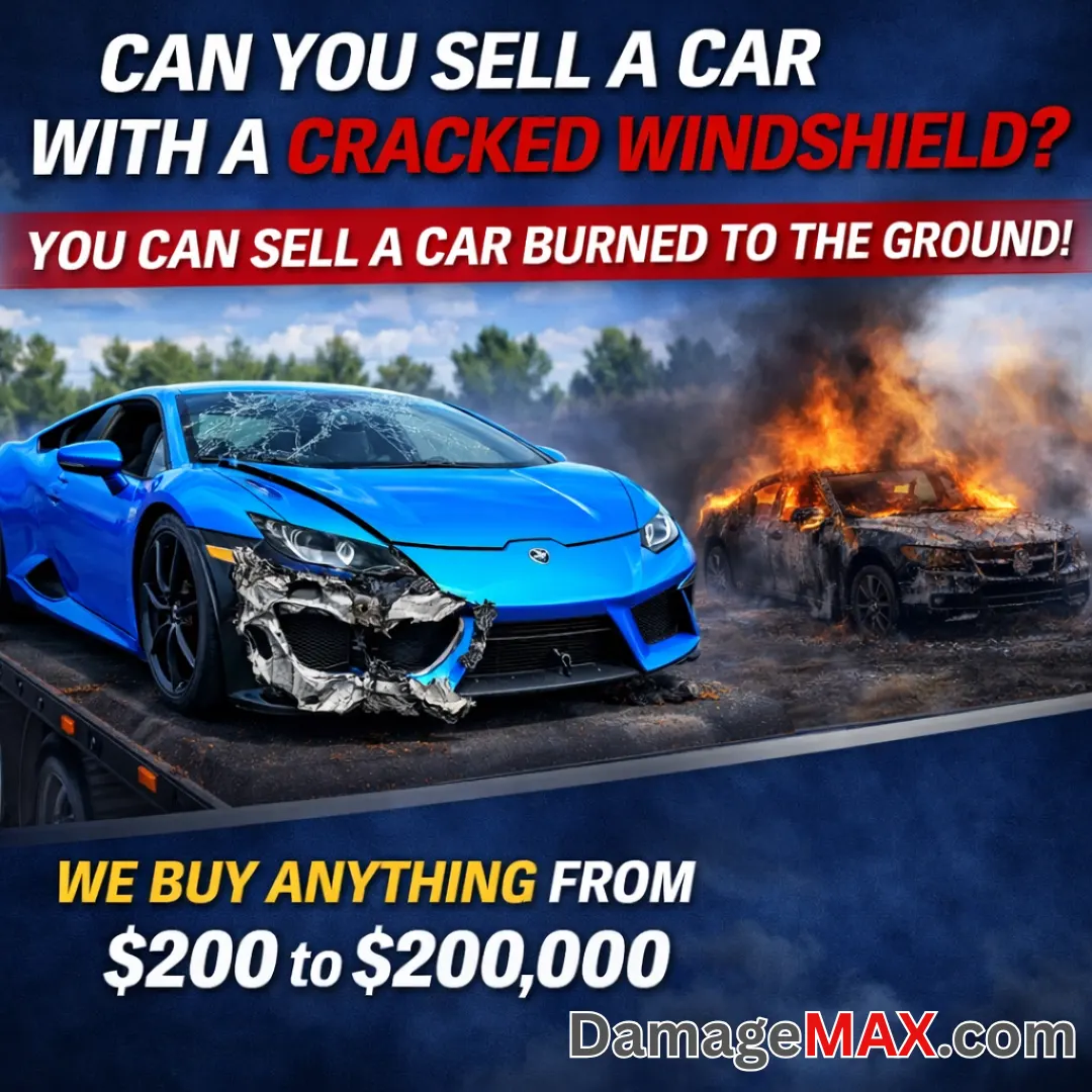 DamageMAX - Can You Sell a Car with a Cracked Windshield?