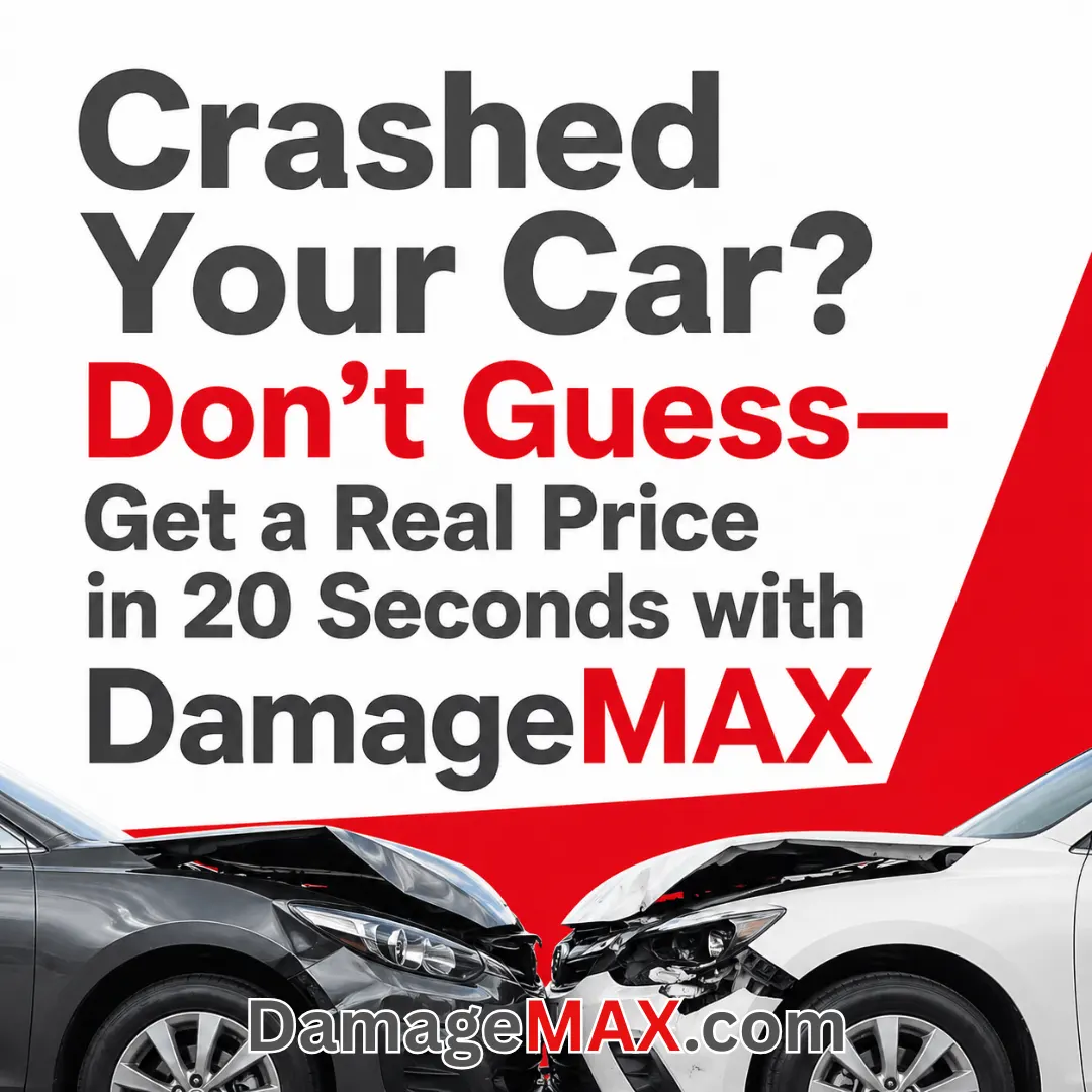 DamageMAX - Crashed Your Car? Don’t Guess!