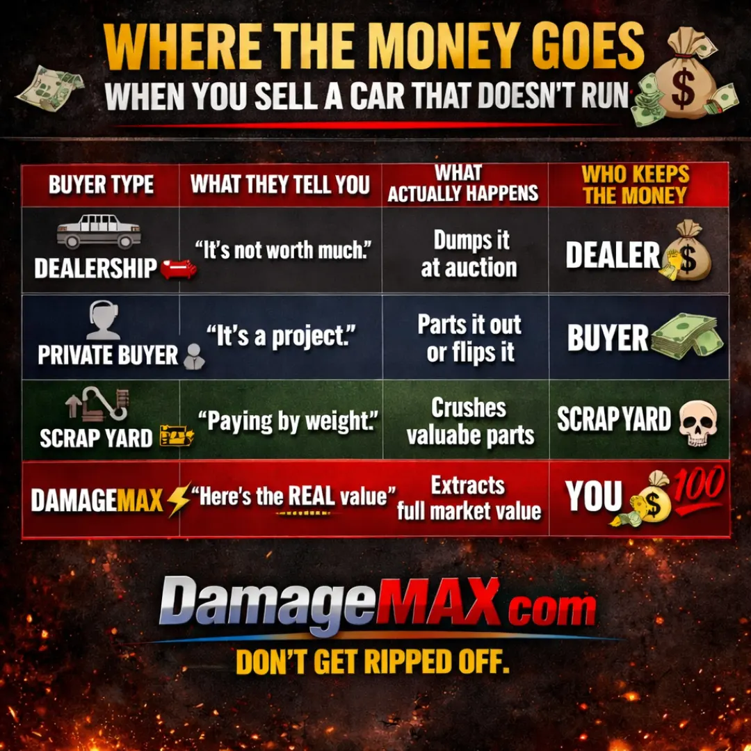 DamageMAX - Does Anyone Buy Cars That Don’t Run? DamageMAX - Does Anyone Buy Cars That Don’t Run?