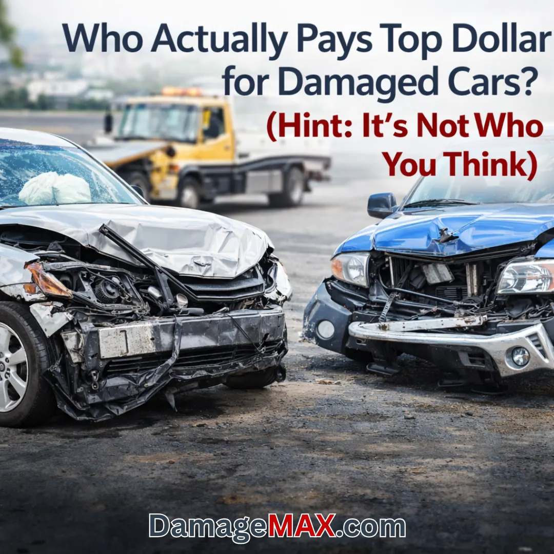 DamageMAX - Who Actually Pays Top Dollar for Damaged Cars?