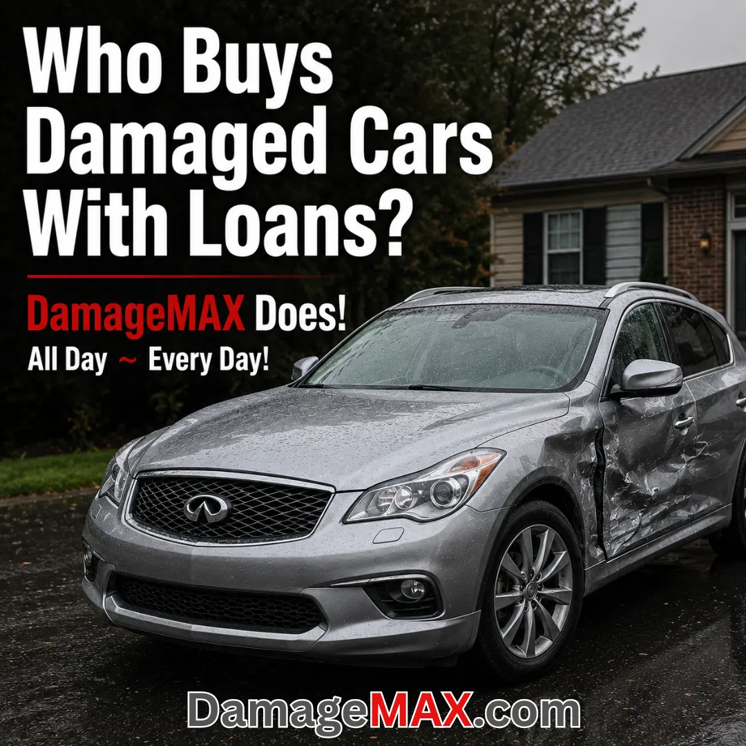 DamageMAX - Who Buys Damaged Cars With Loans? DamageMAX - Who Buys Damaged Cars With Loans?