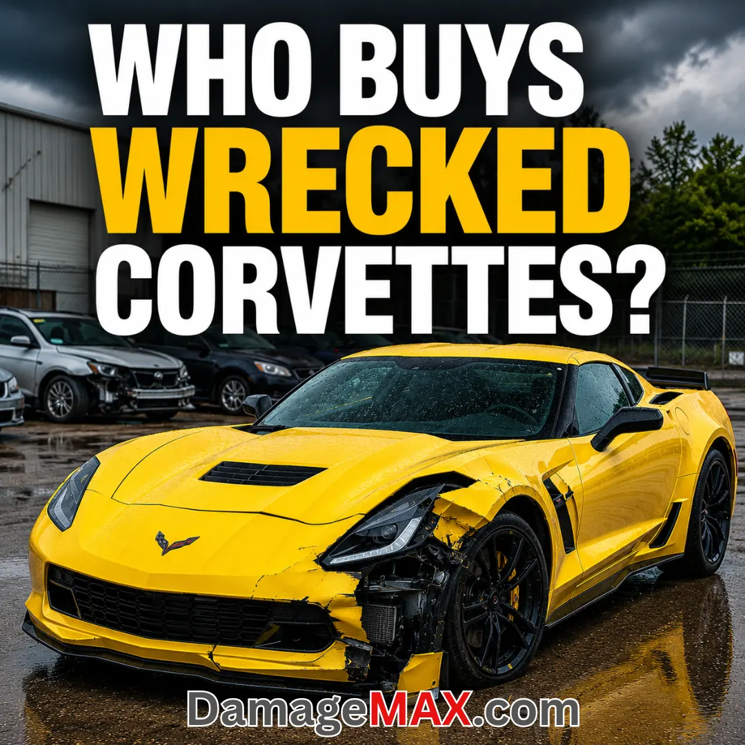 DamageMAX - Who Buys Wrecked Corvettes? DamageMAX - Who Buys Wrecked Corvettes?