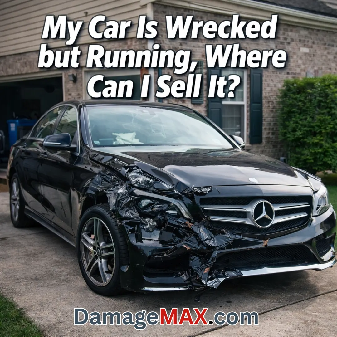 DamageMAX - My Car Is Wrecked but Running — Where Can I Sell It?
